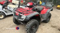 Honda 4wd Forman quad, key in office