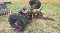 Trailer axles and wheels