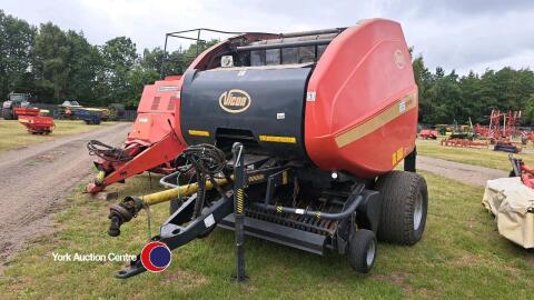 Vicon RV4216 round baler, approx 33000 bales, control box in office, 2013