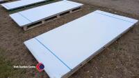 10 x 8ft x 4ft plastic sheets - 2