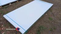 10 x 8ft x 4ft plastic sheets - 2