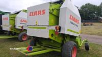 Claas Variant 260 baler, control box and manuals in office, 2004 - 4