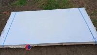 10 x 8ft x 4ft plastic sheets - 2