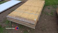 10 x 8ft x 4ft x 18mm OSB boards