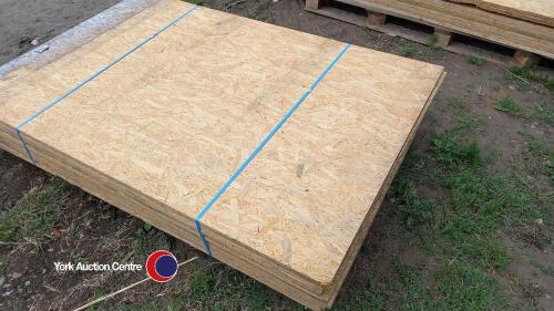 10 x 6ft x 4ft x 18mm OSB boards