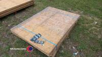 6 x 5ft x 4ft x 18mm OSB boards - 2