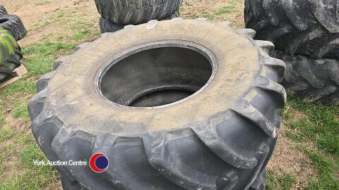 Pair 540-65R24 Michelin tyres