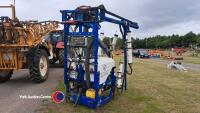 On target tractor sprayer, control box and PTO in office