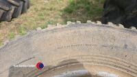4 trailer wheels 12.5/80-15.3 6 stud - 3