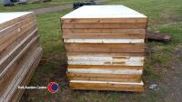 15 x 8ft10in x 4ft insulation panels, plastic bodied 3in thick