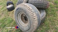 4 trailer wheels 12.5/80-15.3 6 stud - 4