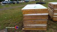 15 x 8ft10in x 4ft insulation panels, plastic bodied 3in thick - 2