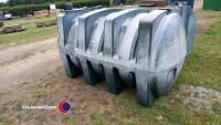 2500L diesel / heating oil tank - 2