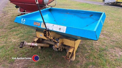 Sulky fertiliser spreader, w/o