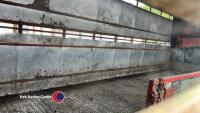 Tractor drawn 20ft stock box, on trailer - 6