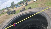 4 x 400 80 24 Alliance Toughtrac Loadall tyres 80% remaining tread checked and tested ready to fit - 3
