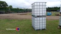 2 x 1000L IBC, 6 - 12 months old - 2