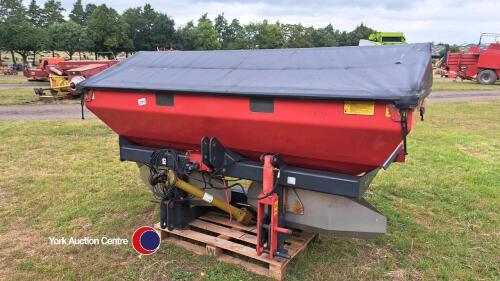 Vicon RS-XL fertiliser spreader, control box and manual in office