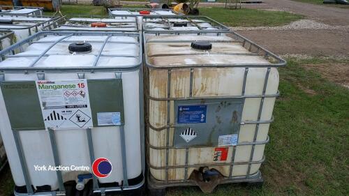 5 x IBC containers