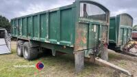 Bailey 18T bulk tipping trailer