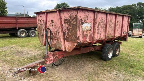Weeks 7T tipping trailer in need of new body