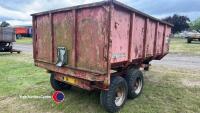 Weeks 7T tipping trailer in need of new body - 3