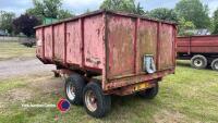 Weeks 7T tipping trailer in need of new body - 4