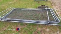 Heras fence panels with feet, 8 panels - 2