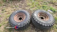Pair of implement wheels, 10.0/80-12 - 5