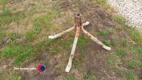 Cement mixer stand - 2