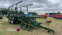 Walton 5668 Eclipse bale chaser, will collect 14 of 120x90, or 10 Hesstons or 21 minis, 2008, control box and transformer in office - 2