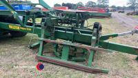Walton 5668 Eclipse bale chaser, will collect 14 of 120x90, or 10 Hesstons or 21 minis, 2008, control box and transformer in office - 4