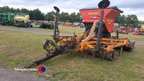 Simba Freeflow 3m seed drill