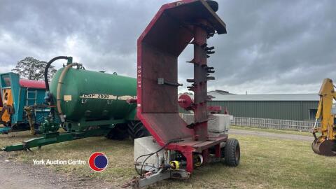 Compost Systems ST300 compost turner, pto powered, fleece roller, inoculant sprayer