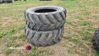 Pair of Goodyear 480/65 tyres 20%