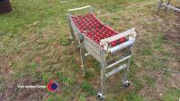 Expandable conveyor, red roller discs - 3