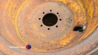 Pair of 8 stud rough terrain forklift wheels, 17.5/25 - 3