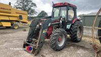 Case 895XL duo tractor, 4wd, c/w quicke 340 loader, M187TFA, key in office