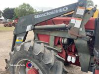 Case 895XL duo tractor, 4wd, c/w quicke 340 loader, M187TFA, key in office - 8