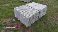 Pallet of approx 70 light Grey paving slabs, 450mm x 450mm