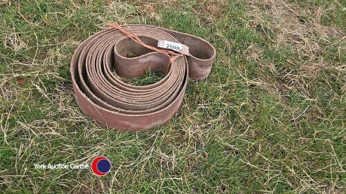 Tractor pulley belt, 5in wide