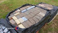 3 pallets of block paving stones - 2