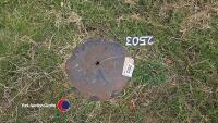 2 x Ransome disc plates, 18in, never used - 2