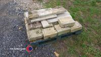 Pallet of walling stone /capping stones