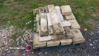 Pallet of walling stone /capping stones - 2