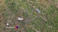 5 x Ferguson spring tines for cultivator, unused