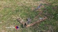 2 x tractor tow hitches and top links