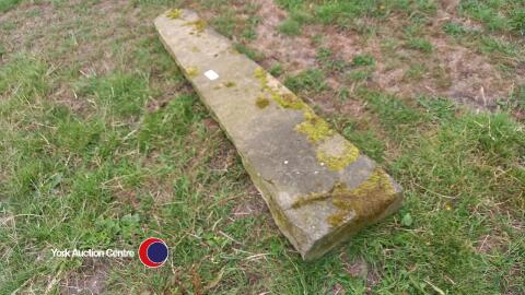 Stone gate post