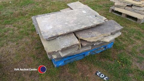 Pallet of Yorkstone flags