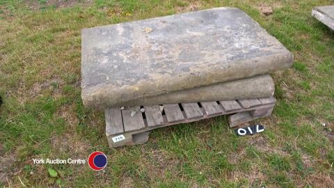 Large Yorkstone slabs